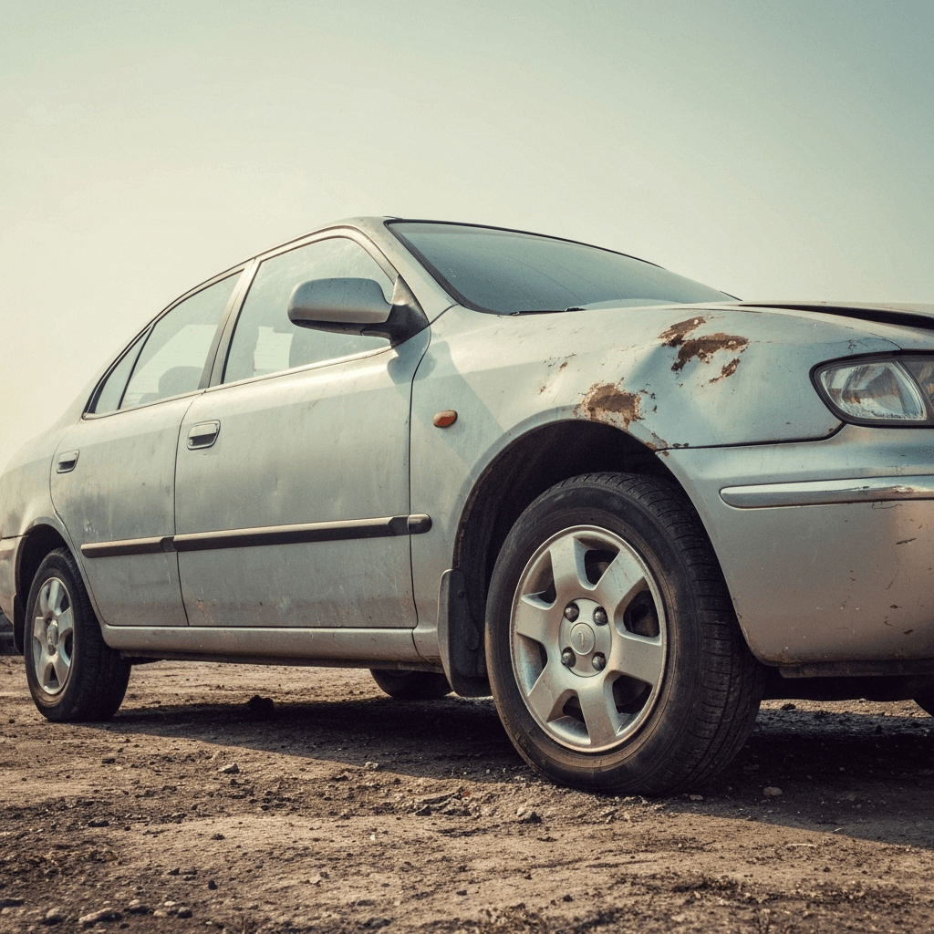 سيارة كيا سيراتو قديمة سكراب