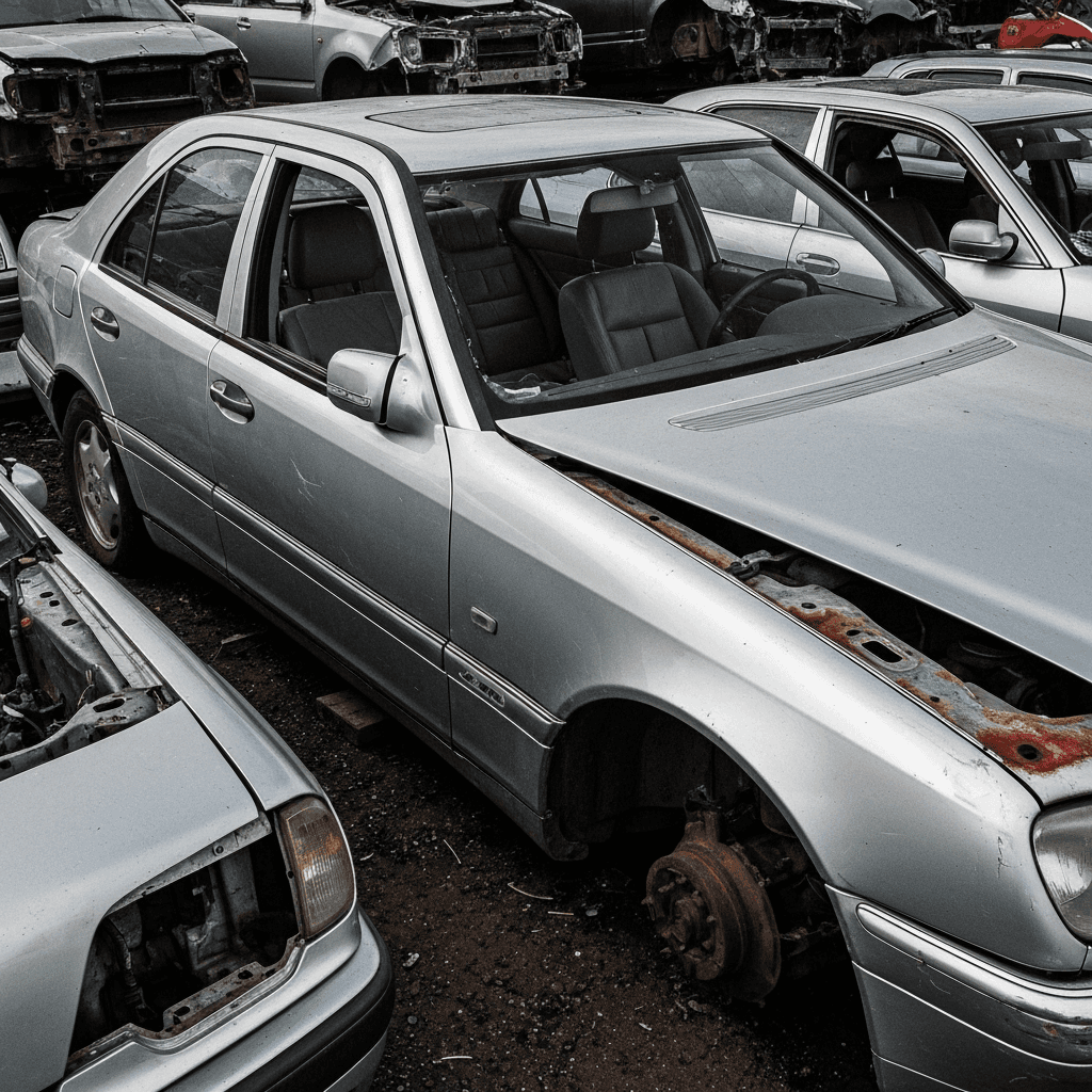 سيارة مرسيدس C-Class سكراب