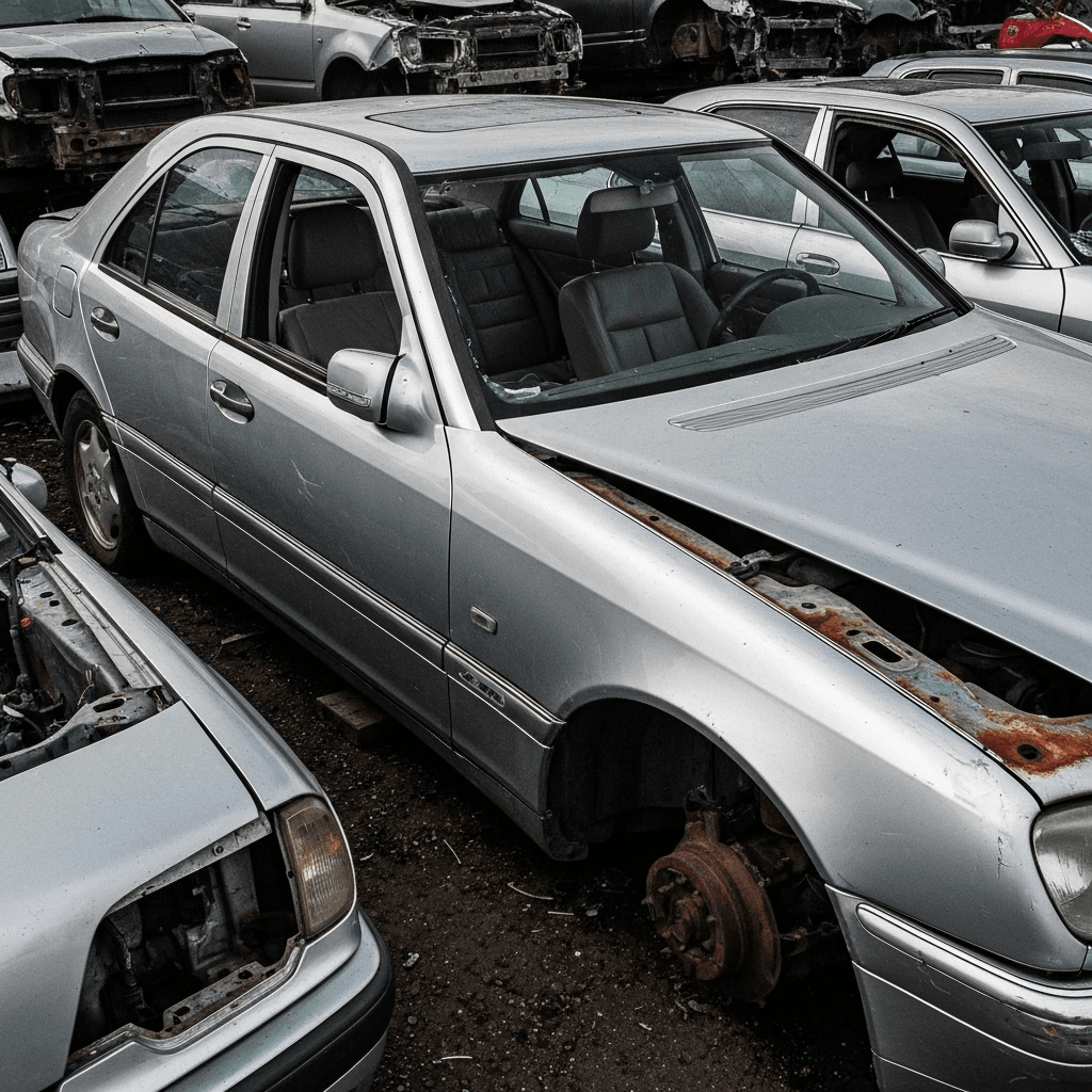 سيارة مرسيدس C-Class سكراب